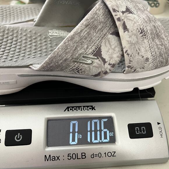 Skechers GOwalk 3 Fiji Slide Sandals Womens Size 10 Goga Mat Footbed Comfort - Picture 8 of 8